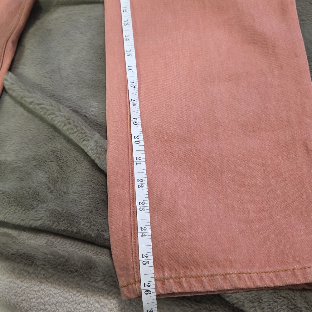 ๐๏ธ GANNI Pink Yarn-Dyed Straight Jeans - Picture 13 of 14